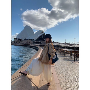 宝藏 抽绳松紧腰束脚 26早春法式 宽松休闲裤 春上新 Gary