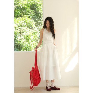 gary 宝藏neihe内赫2026休闲背心立体袋连衣裙女春夏氛围气质感