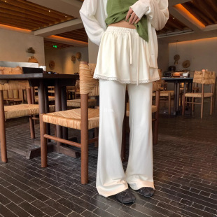 韩系宽松显瘦百搭屁帘休闲裤 新款 宝藏Hers一勺甜2026春季 Gary