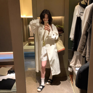 Gary 立领风衣 宝藏Hers一勺甜韩系简约通勤大气调性宽松百搭长款