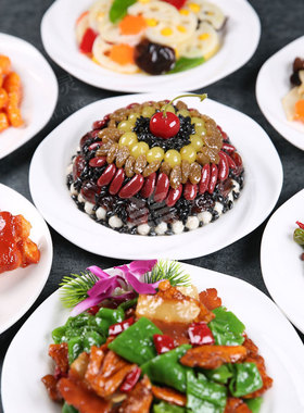 仿真菜品模型假菜样品道具炒菜模具食品预制菜饭店热菜立体菜