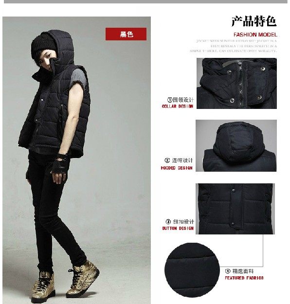 Débardeur homme Cotton vest pour printemps - Ref 1599488 Image 5