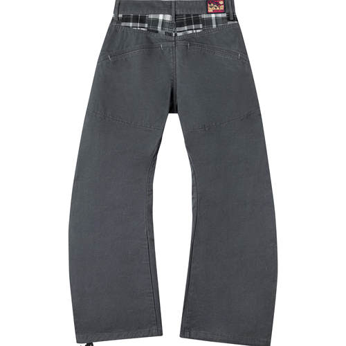 COUPURE 3D打印百家布印花弯刀阔腿亚工裤ASIANWORKPANTS