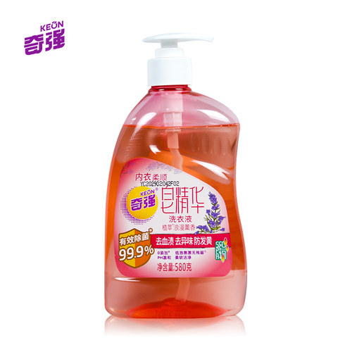 奇强皂精华1瓶植物皂基洗衣液整箱批家用机洗手洗薰衣草金银花香