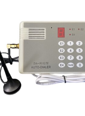 防盗防雷报警器主机通手机卡911拨号器4G短信GSM语音自动拨号器