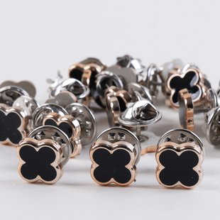 窗帘绑带花边固定扣免钉扣帘头固定扣可拆卸裤腰扣不锈钢金属纽扣