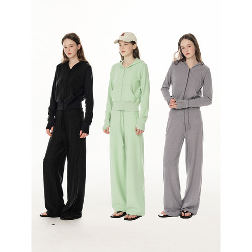 UNRETRO首发套装卫衣女+休闲裤