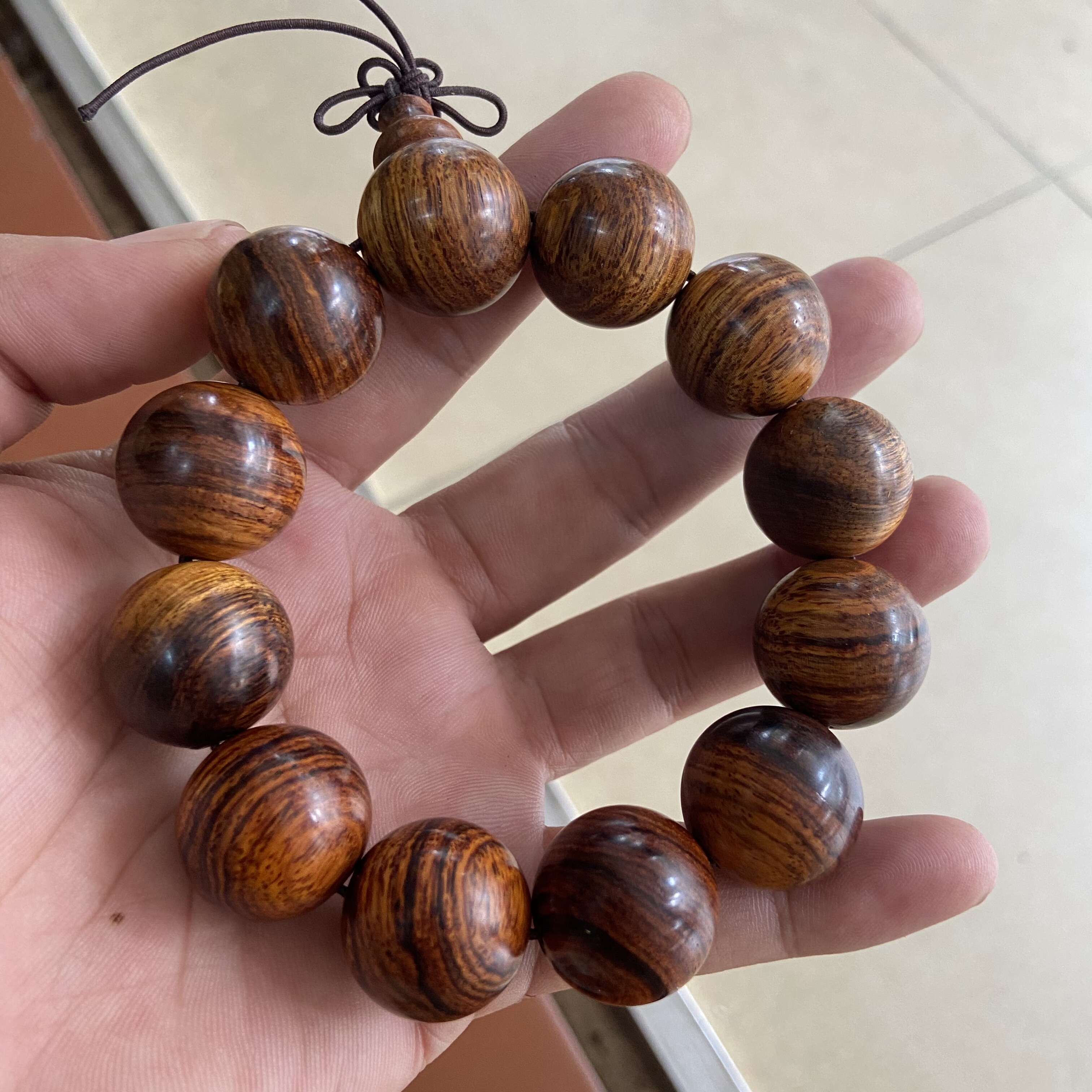 沉水，越南黄花梨降香黄檀2.0cm手串手链一物一拍03