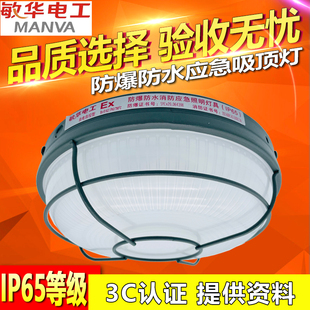 敏华电工应急灯LED防爆灯防水防潮吸顶灯防尘灯三防灯消防应急照