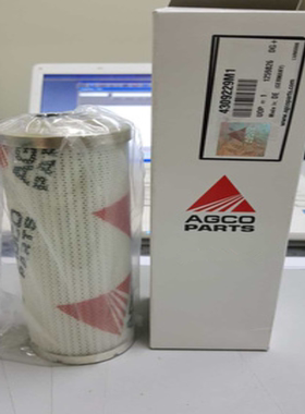 液压油滤芯型号4309229M1盾构机AGCO保养配件 进口纤维滤材