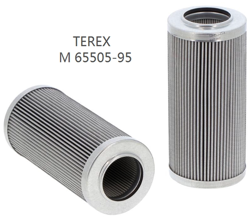 TEREX特雷克斯过滤器配件两端通无骨架液压油滤芯M65505-95 - 封面
