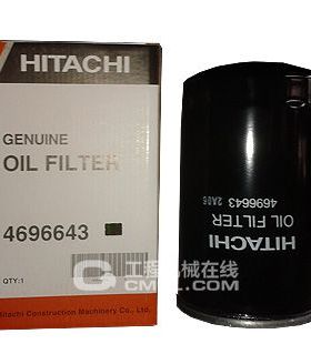 日立 挖掘机机油滤芯 4696643 柴油滤芯 保养配件