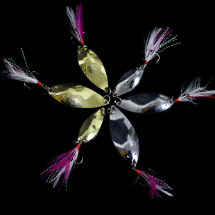 路亚饵金属亮片淡水海水鱼饵假饵杀鲈鱼翘嘴桂鱼鲶鱼远投铁板