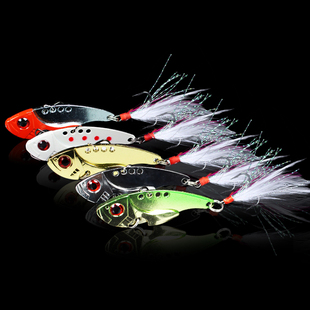 VIB金属路亚饵亮片远投假饵鱼饵海钓淡水海水杀黑鲈鱼鳜鱼翘嘴