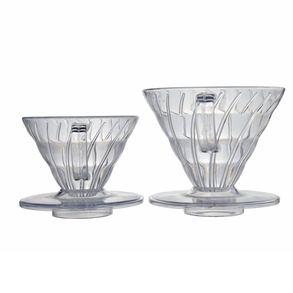 透明手冲树脂过滤器加厚滴滤杯