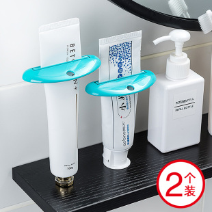 日式 挤牙膏器牙膏夹子洗面奶护手霜挤压器家用手动挤牙膏卷压器