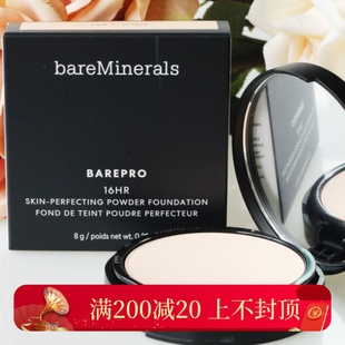 BAREPRO 现货 16HR bareMinerals贝茗 矿物遮瑕持久粉饼