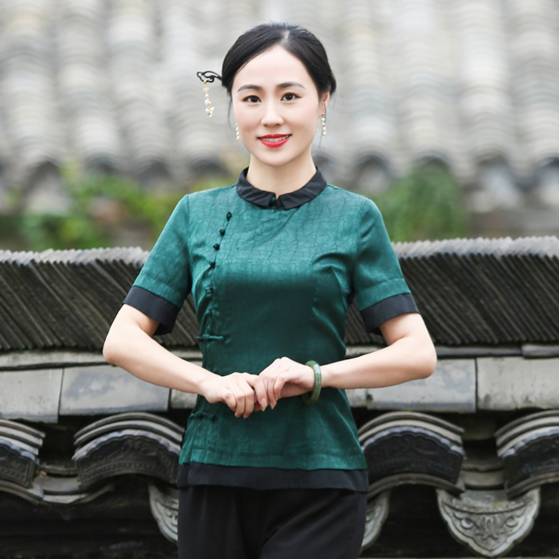 如意风唐装女装中国风旗袍上衣