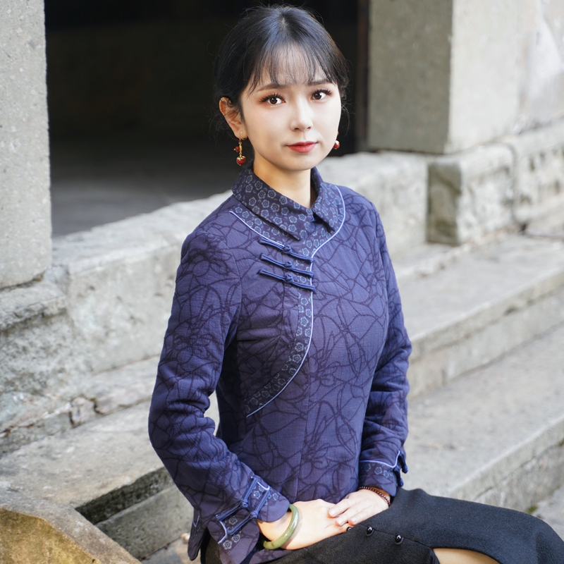 唐装旗袍棉袄加厚加棉