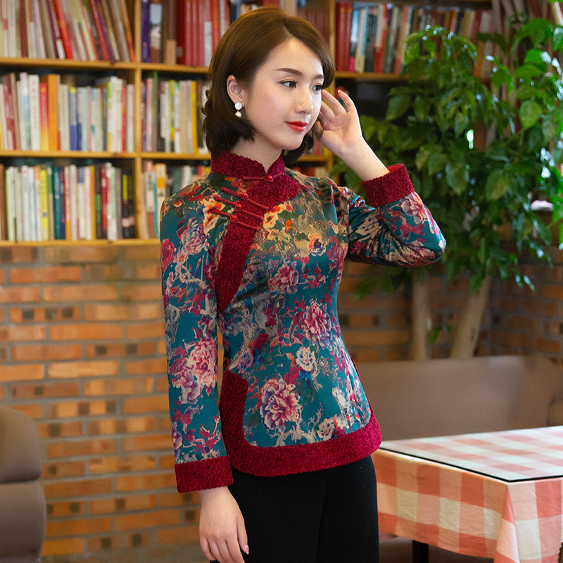 如意风冬季外搭加厚保暖棉袄上衣