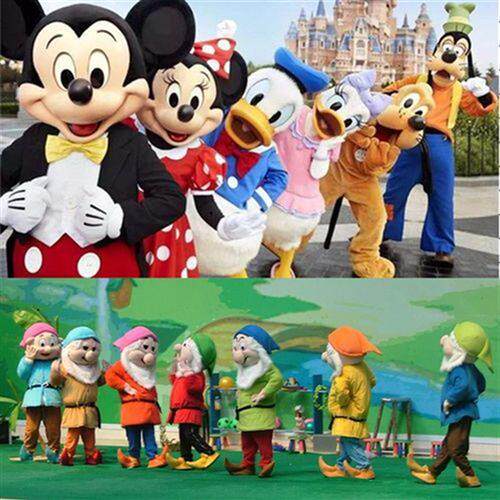 迪士尼米老鼠卡通人偶服装黛丝唐老鸭行走玩偶米奇道具表演高飞狗