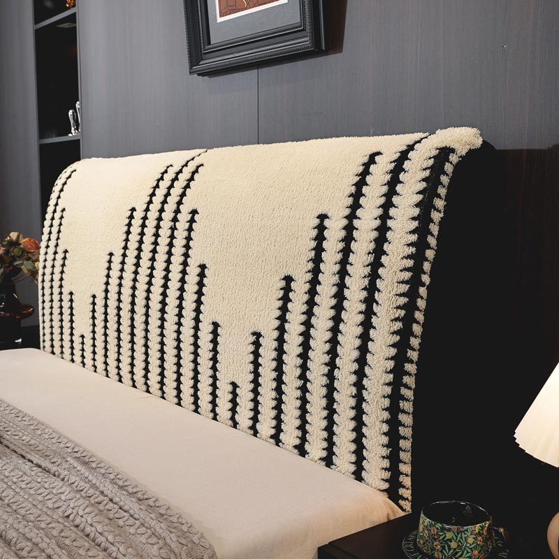 全包床头罩冬季毛绒加绒