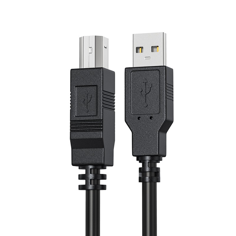 HP打印机连接线USB方口