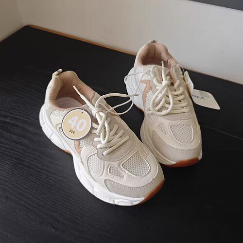 断码清仓捡漏外单休闲运动鞋夏季透气网面老爹鞋厚底增高舒适您鞋