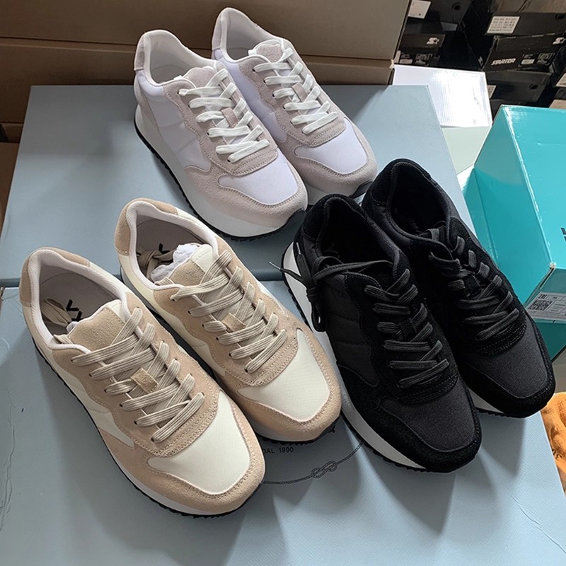 断码清仓捡漏~俄罗斯大码厚底增高休闲运动鞋复古百真皮阿甘鞋