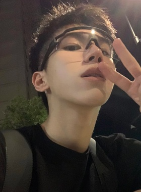 护目镜一体运动男女透明骑行眼镜