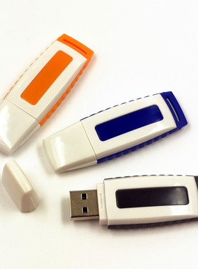 招投标512m u盘小容量512MB U盘 拔帽U盘LED显示可定制企业LOGO