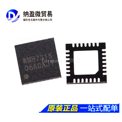 WM8731 WM8731MCSEFL/R 丝印：WM8731S QFN-28 接口-CODEC 正品