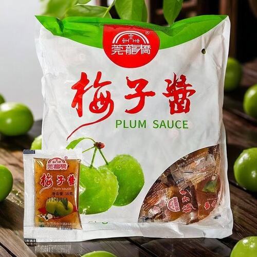 莞龙桥小包酸梅酱16GX100包/袋叉烧酱梅子酱鹅烧鸭烧腊酸甜蘸料