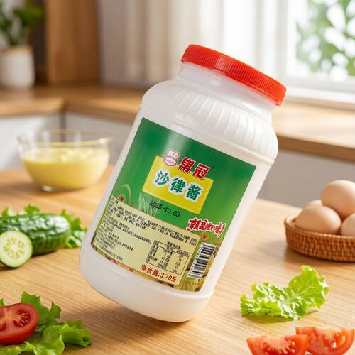 常冠沙律酱3.79L/瓶沙拉酱手抓饼汉堡水果蔬菜寿司