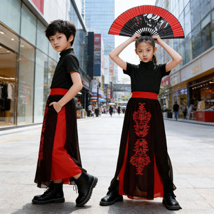 咏春象王行儿童舞蹈演出服雪龙吟天地龙鳞苍穹唤男儿当自强孤勇者