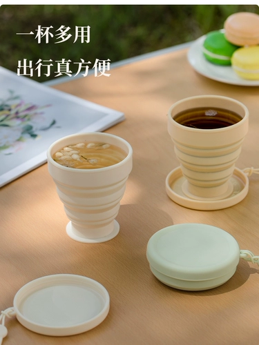 Складная чашка для водяной чашки - все силиконовая