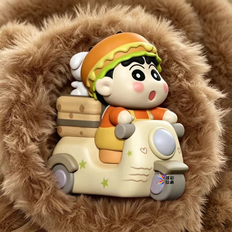 DIY踏板蜡笔小新玩具模具彩绘石膏娃娃乳胶立体磨具卡通3D手绘摆