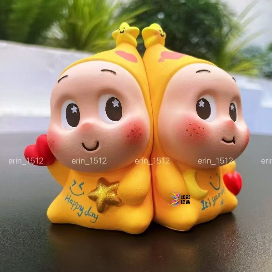 爆款DIY星星人贴贴涂鸦模具彩绘石膏娃娃乳胶立体磨具卡通手绘3D,玩具/童车/益智/积木/模型,白模填色/模具彩绘/石膏娃娃,淘宝优惠券,粉丝福利购,淘宝优惠卷