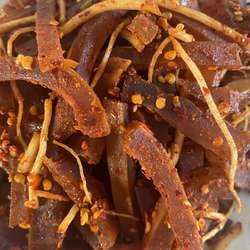 清真佤味牛皮菜根佤味中特辣味正宗撇菜根佤味大杂烩牛皮鸡爪零食