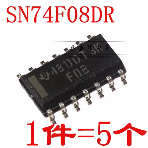 全新原装进口 SN74F08DR 74F08SCX 74F08 丝印F08 SOP14-3.9MM