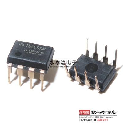 全新原装 直插TL082 TL082CP TL082CN 直插DIP-8 双运算放大器 TI