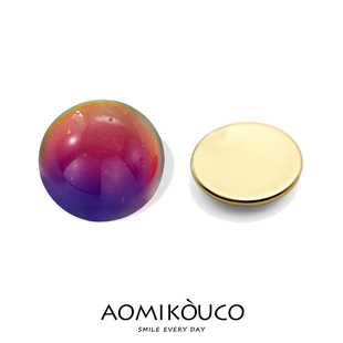 轻奢高级感透亮珍珠猫眼石防走光胸针扣不伤衣隐形强磁吸衣领配饰