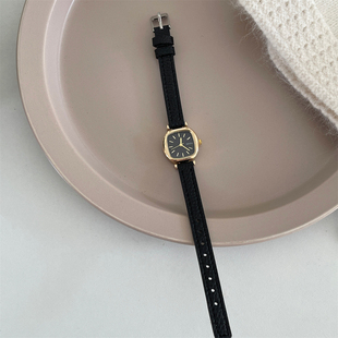 NAIDU2025新款 小方糖手表女复古简约潮流高级百搭显白石英女士表