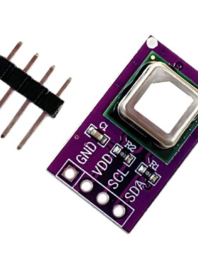 SCD40SCD41气体传感器模块检测CO2二氧化碳温湿度二合一I2C通讯