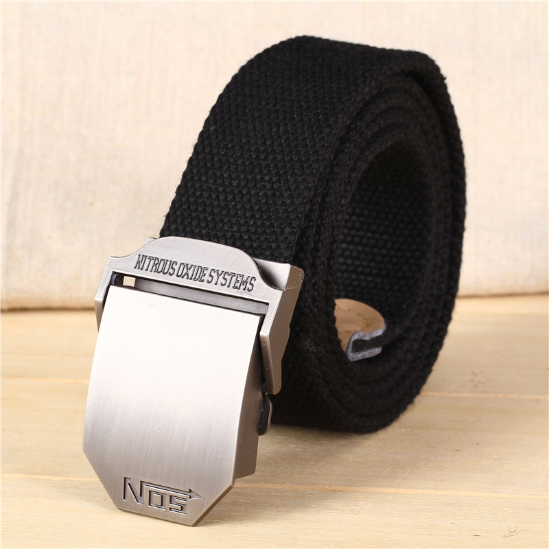 Leisure Canvas mens belt mens and womens leisure button thickened knitted canvas belt mens canvas belt