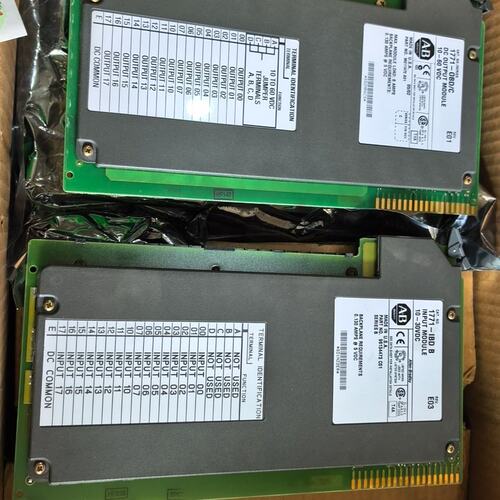 议价-AB 1771-IBD/B输入模块+1771-OBD/C输出-可维修