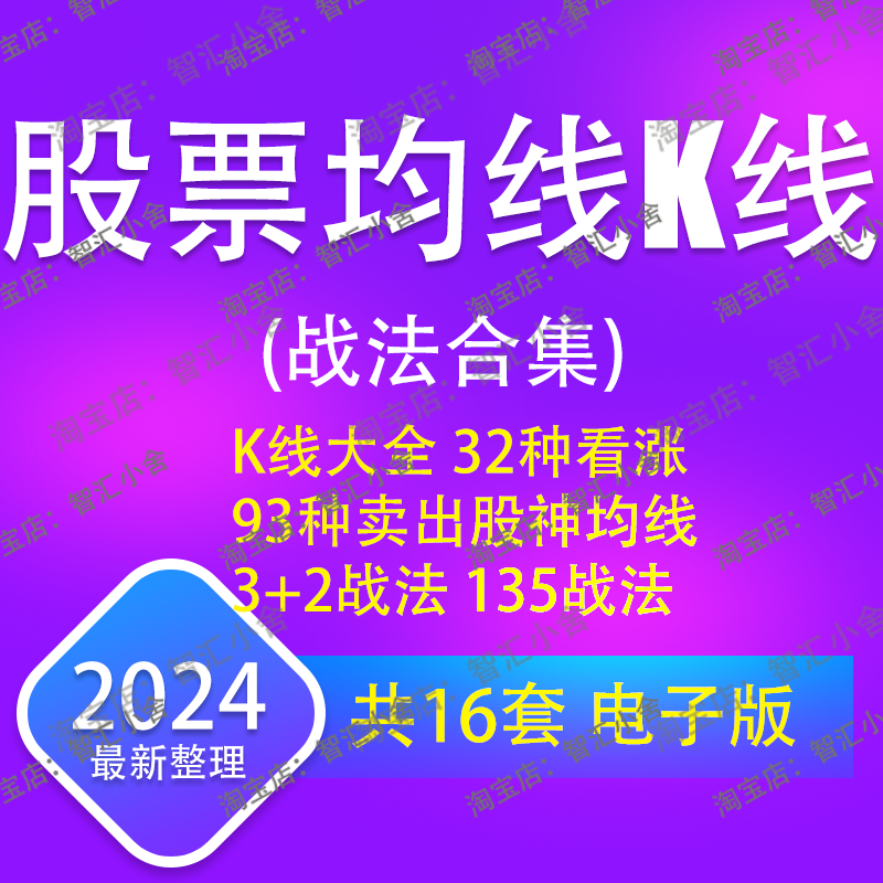 炒股票K线图形态图解入门 均线趋势战法技术分析葛氏八法课件资料