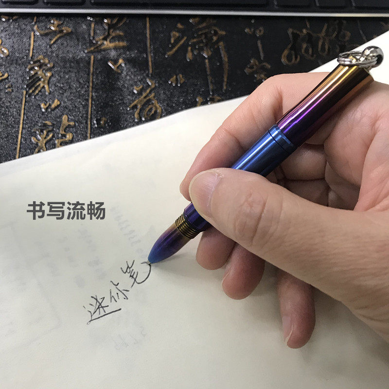 精品金属战术防卫伸缩钥匙扣