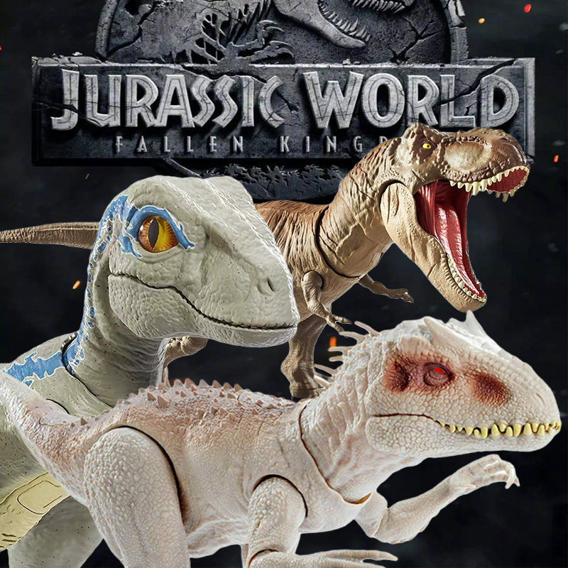 侏罗纪世界3南方巨兽龙公园暴虐龙恐龙帝王暴龙玩具霸王龙模型