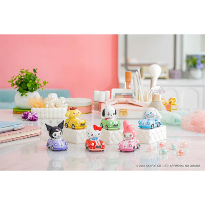 TOMY多美卡三丽鸥家族合金车盲盒